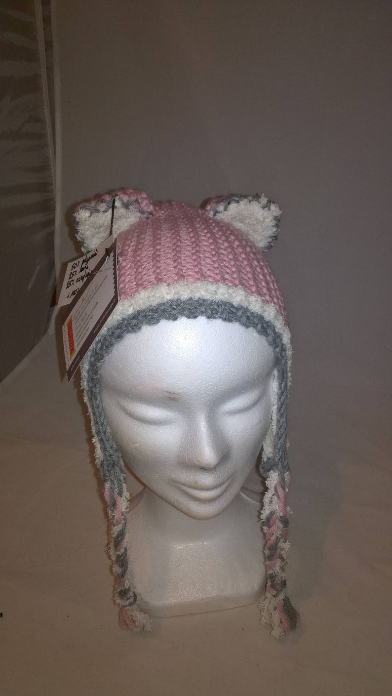 Handknitted child Peruvian Hat