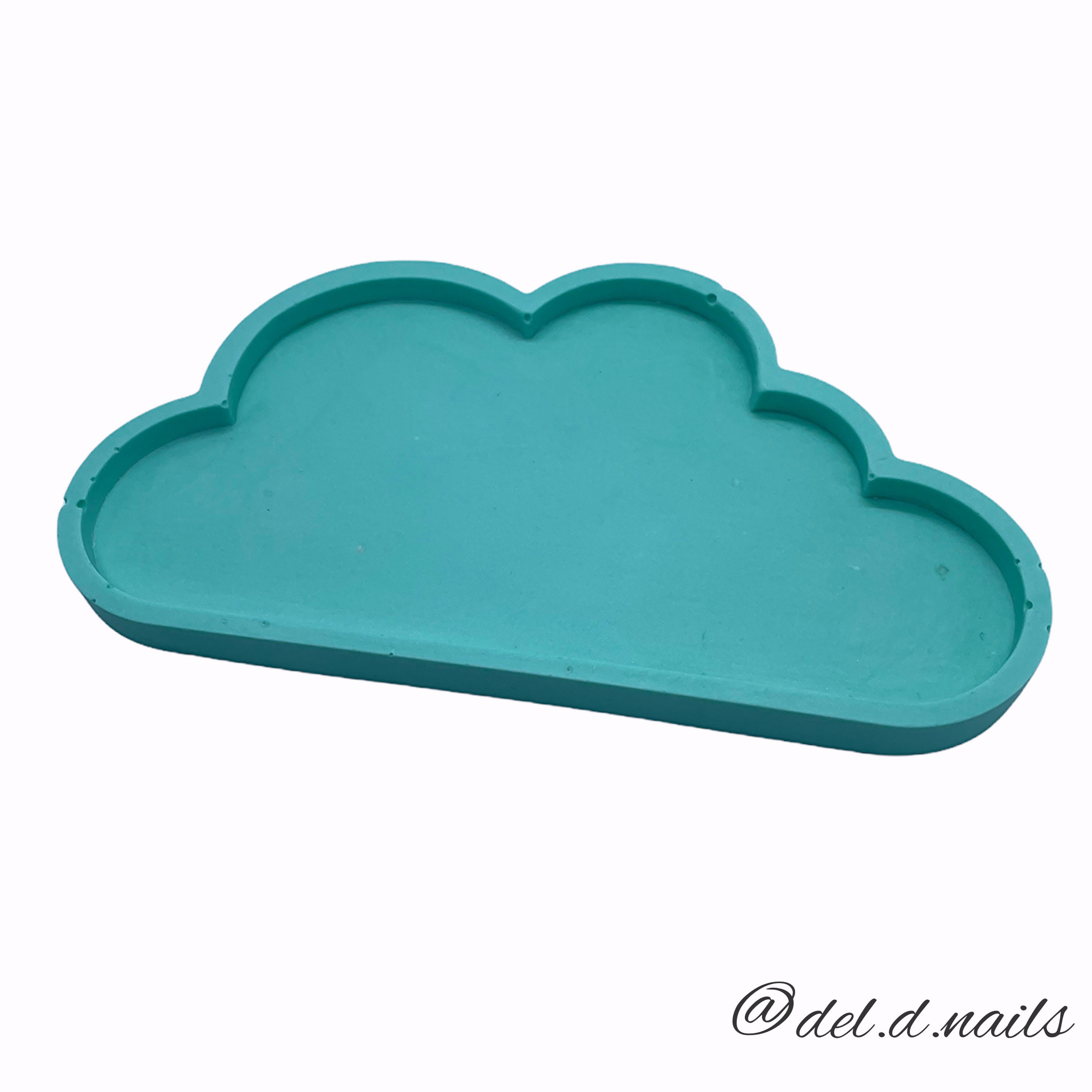 Petit Plateau Nuage en Jesmonite