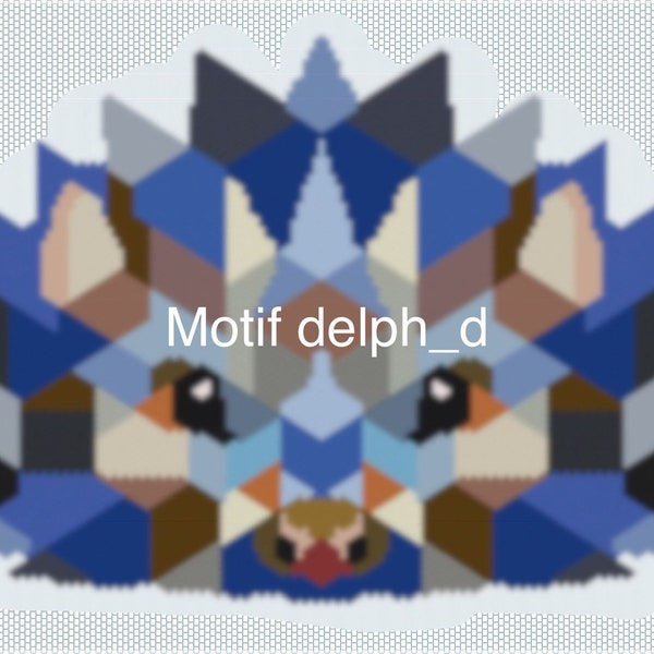 Hedgehog miyuki bead weaving diagram