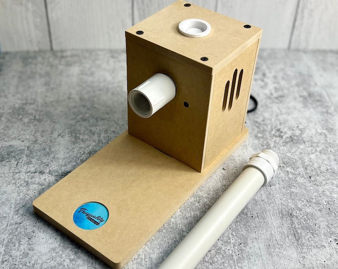READY TO SHIP - Single Cup Turner with drying rack - 2.5-3 rpm motor - One Cup Turner for Making Glitter Epoxy Tumblers