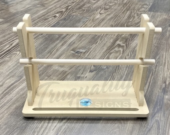 SCRATCH & DENT - Mesh Holder, Ribbon Holder - 12 inch | Mesh Roller | Wreath Maker Tool | Vinyl Roll Holder | Ready to Ship