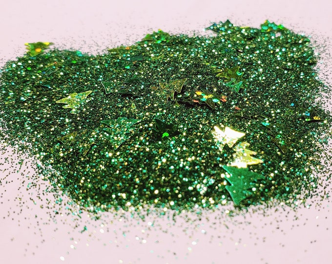 Oh Christmas Tree Glitter Mix - Available in 1,2, or 4 oz
