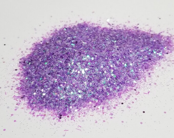 CLEARANCE - Lavish Lavender Custom Glitter Mix - Available in 1,2, or 4 oz
