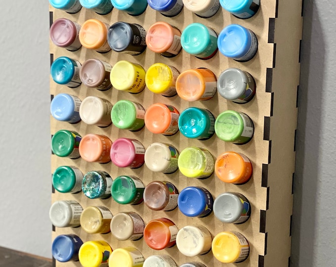 Acrylic Paint Storage | Craft Room Organizer