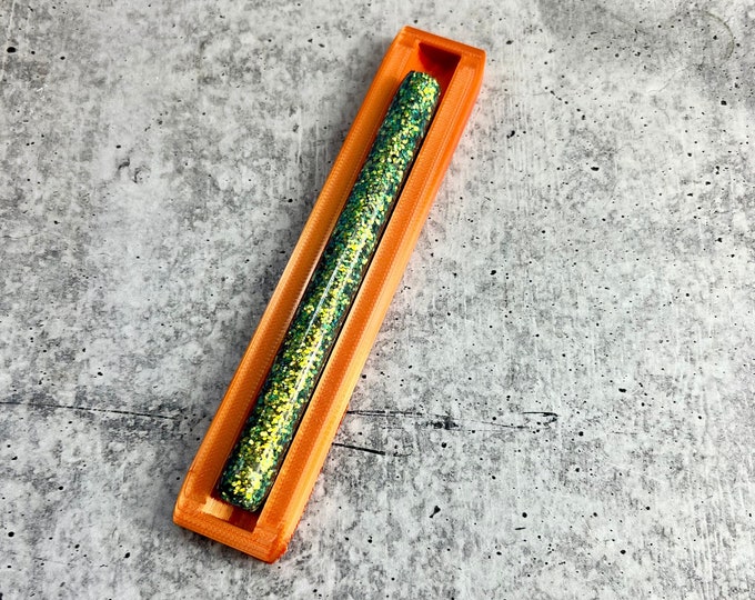 READ DESCRIPTION - Epoxy Pen Cradle - Glitter Pen Cradle - Scratch and Dent Sale