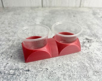 READ DESCRIPTION - Mixing Cup Holder - 1 oz (30ml) - 2 Count