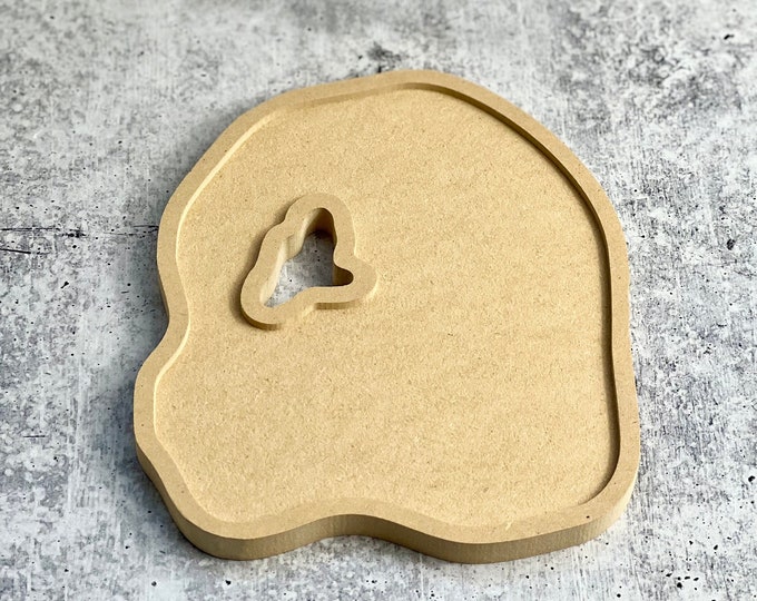 Hollow Geode Blank for acrylic pouring or resin art (BB)
