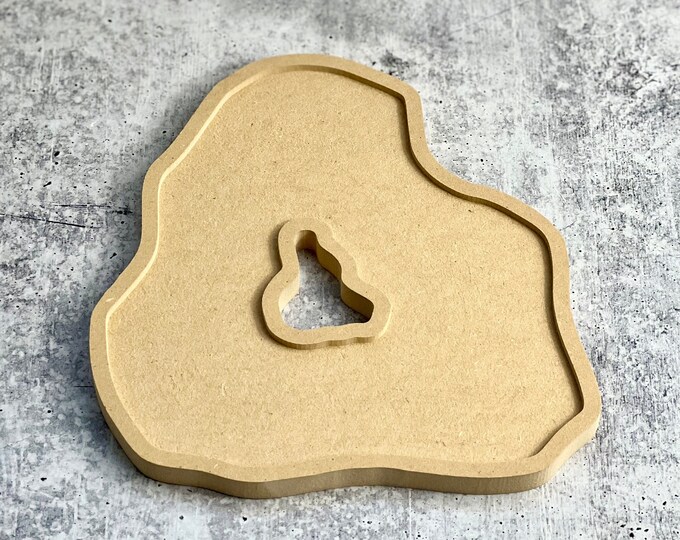 Hollow Geode Blank for acrylic pouring or resin art (CC)