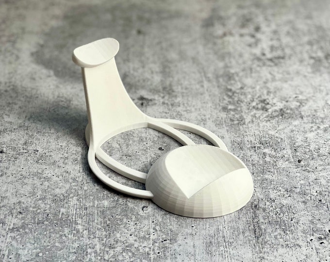 Compact Cup Cradle - 3D Printed Cup Cradle - White
