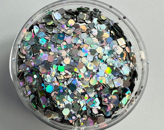 JUNE CLEARANCE - Starscape Glitter Mix - Available in 1 oz, 1/2 oz
