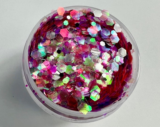 JUNE CLEARANCE - Love Potion Glitter Mix - Available in 1 oz & 1/2 oz