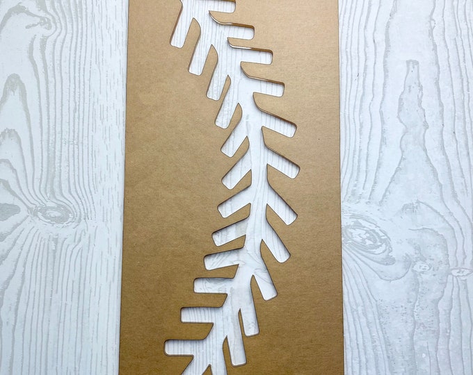 Baseball Print Stencil, Bleached Shirt Stencil, Baseball Acrylic Stencil | Softball | T Ball |