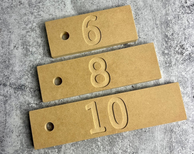 JUNE CLEARANCE - 6, 8, 10 Inch Ribbon Tail Rulers - Wreath Making, Ribbon Rulers