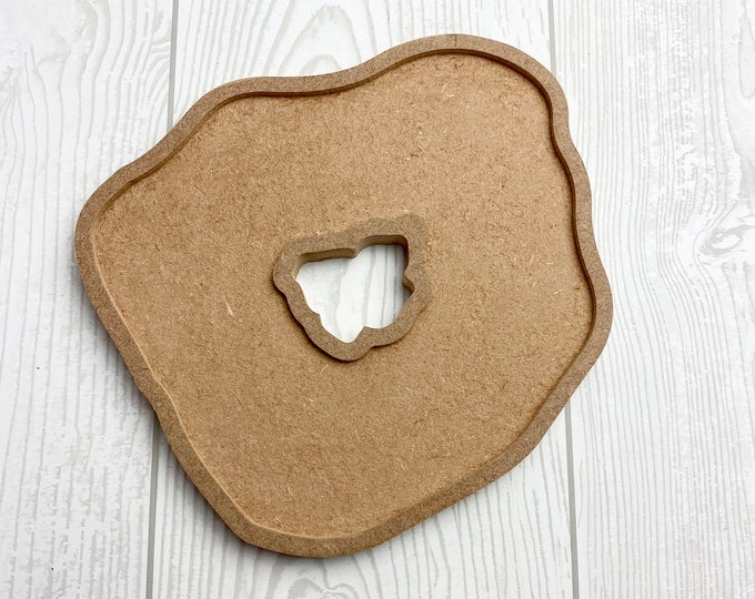 Hollow Geode Blank for acrylic pouring or resin art (E)