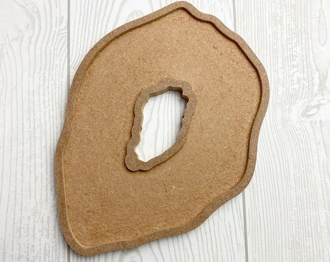Hollow Geode Blank for acrylic pouring or resin art (G)