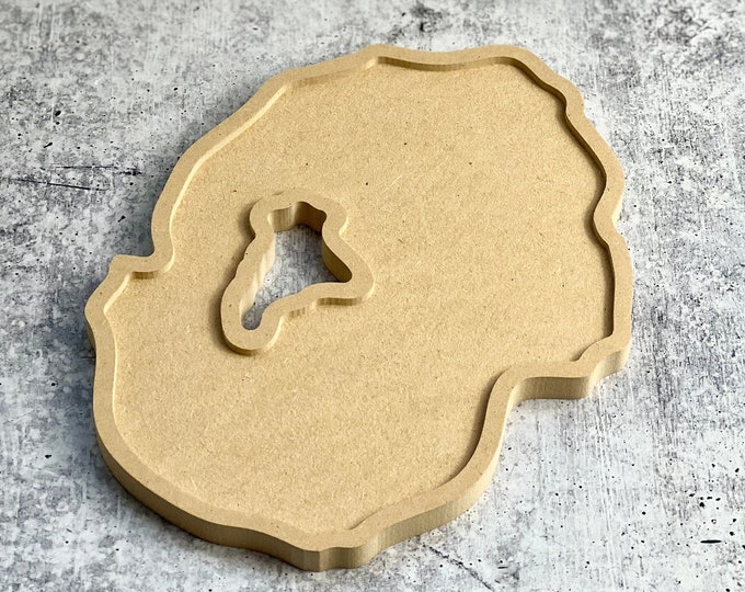 Hollow Geode Blank for acrylic pouring or resin art (AA)