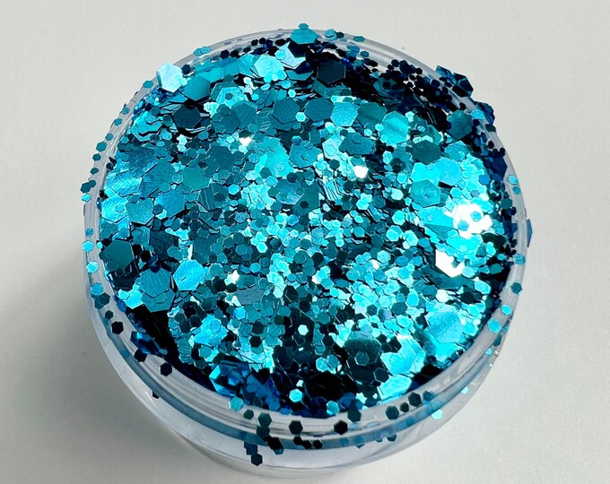 JUNE CLEARANCE -  Poolside Glitter Mix - 1 oz