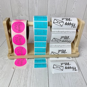 CLEARANCE - Sticker / Packaging Sticker / Label Holder | Organizer | Desk Organizer | Craft Room