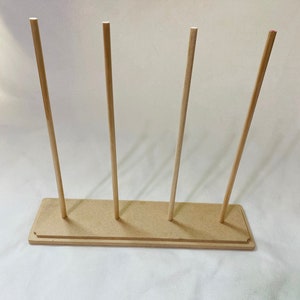 CLEARANCE - Ribbon Spool Holder - Ribbon Organizer - Craft Organizer