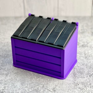 Mini Desktop Dumpster / Waste Bin - Stash - Holder