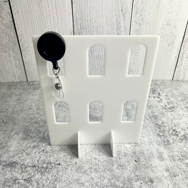 Badge Display Stand Etsy