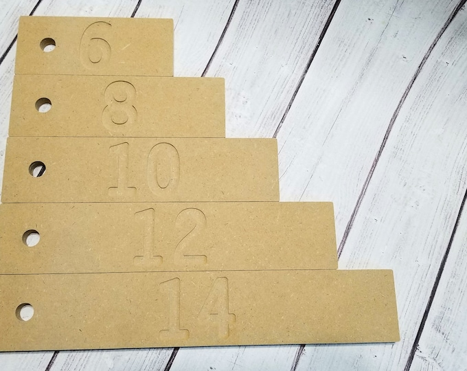 CLEARANCE SALE - Ribbon Tail Ruler - Wreath Making, Ribbon Ruler