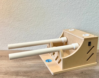 Magnetic Two Cup Turner with Drying Rack - 5-6 rpm - 2 Cup Turner for Making Glitter Epoxy Tumblers - Double Turner