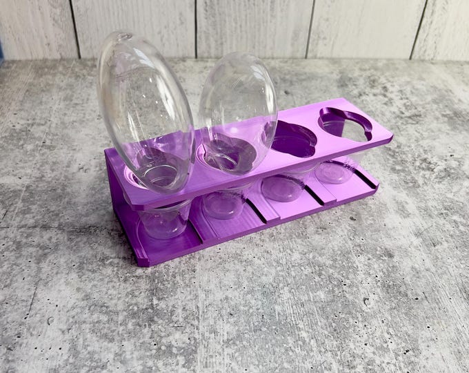 Ornament Cradle Drip Station - Christmas - purple