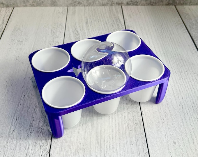 Ornament Cradle Drip Station - Christmas - PURPLE