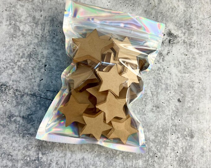 JULY CLEARANCE - Reverse Bleach Star Stencil, Bleached Shirt Stencil, Star Acrylic Stencil - 1/4 ACRYLIC