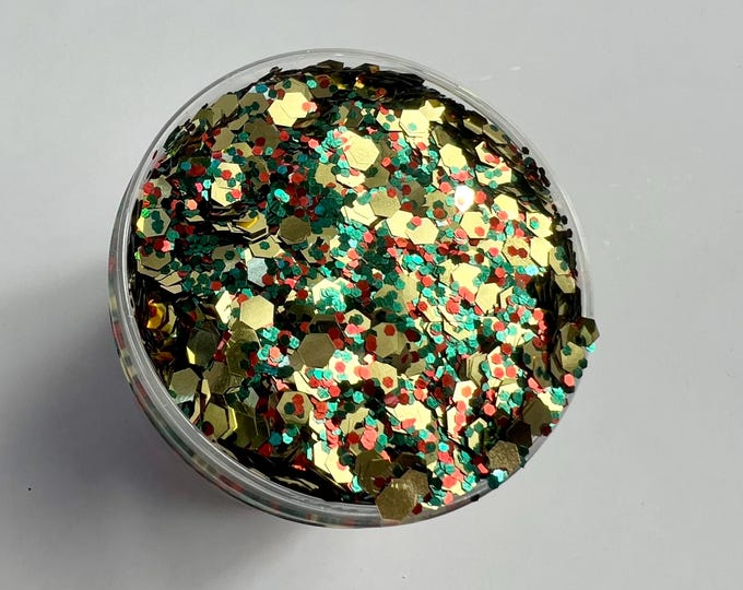 CLEARANCE - Deck the Halls Glitter Mix - Available in 2 oz