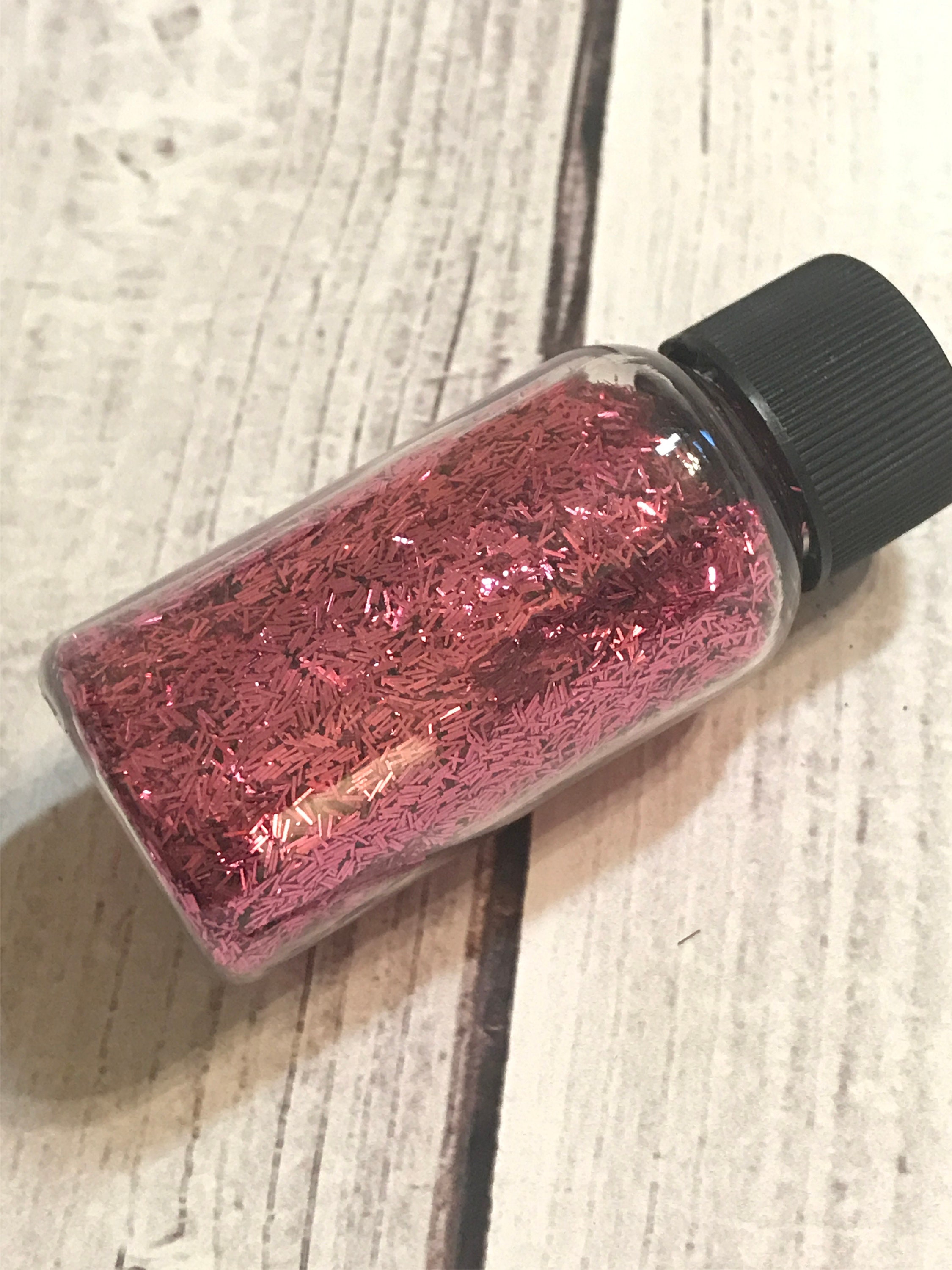 Raspberry Tinsel Glitter - 1 oz