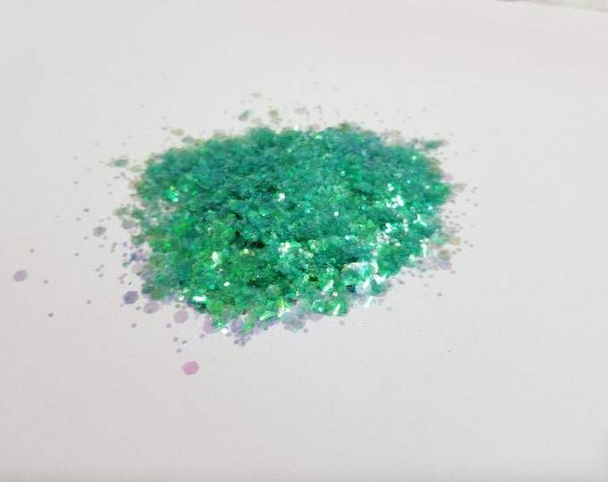Honeydew Custom Glitter Mix - Available in 1,2, or 4 oz