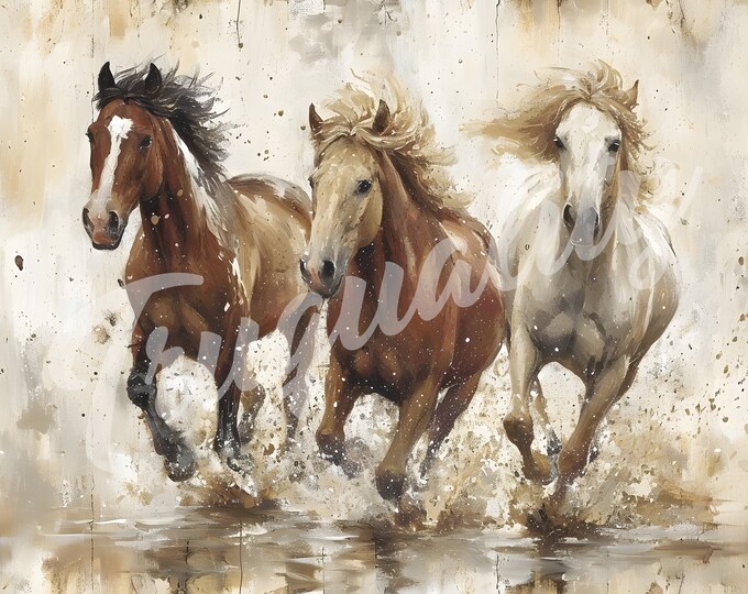 Horses JPG, Horse Clipart - Printable Clipart, High Quality JPG Download