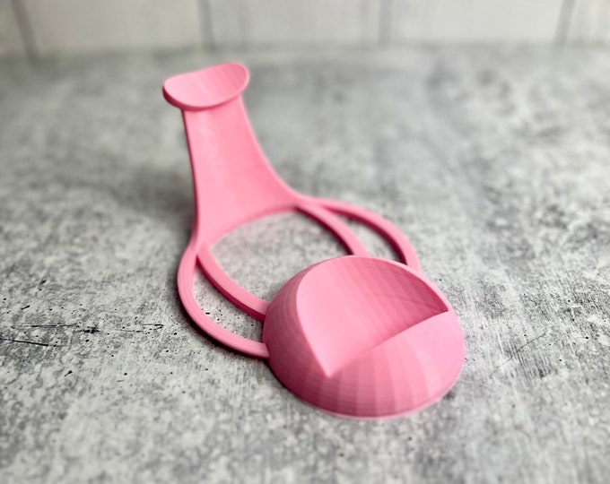 Compact Cup Cradle - 3D Printed Cup Cradle - Pink