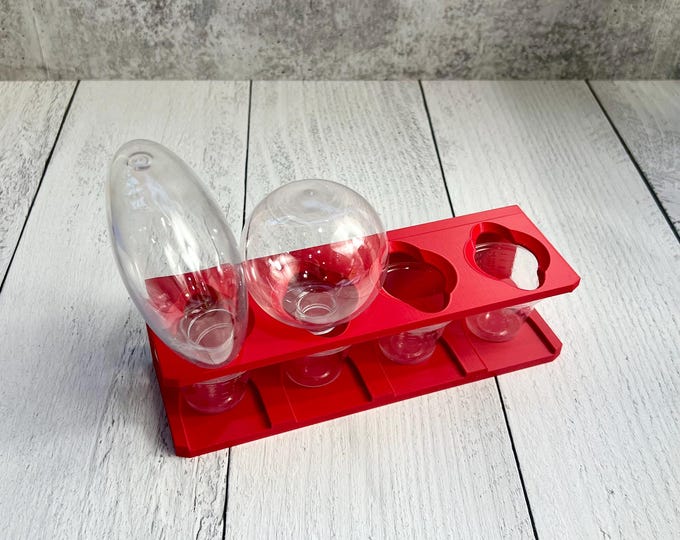 Ornament Cradle Drip Station - Christmas - Red