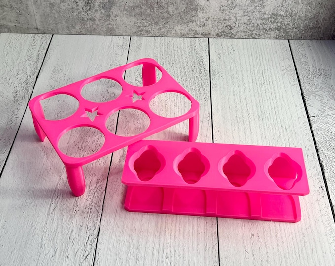 BUNDLE DEAL - Ornament Cradle Drip Station - Christmas -  Hot Pink