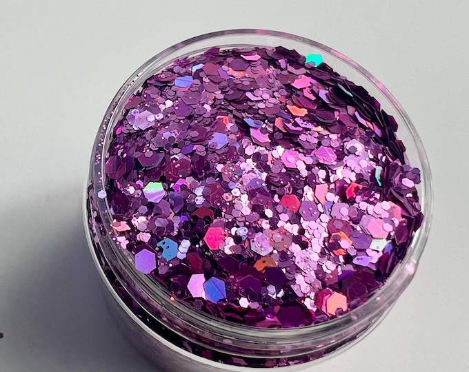 CLEARANCE - Passion Purple Glitter Mix - Available in 2 oz