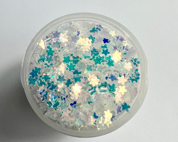 JUNE CLEARANCE - Star Glitter Mix - Available in 1 oz