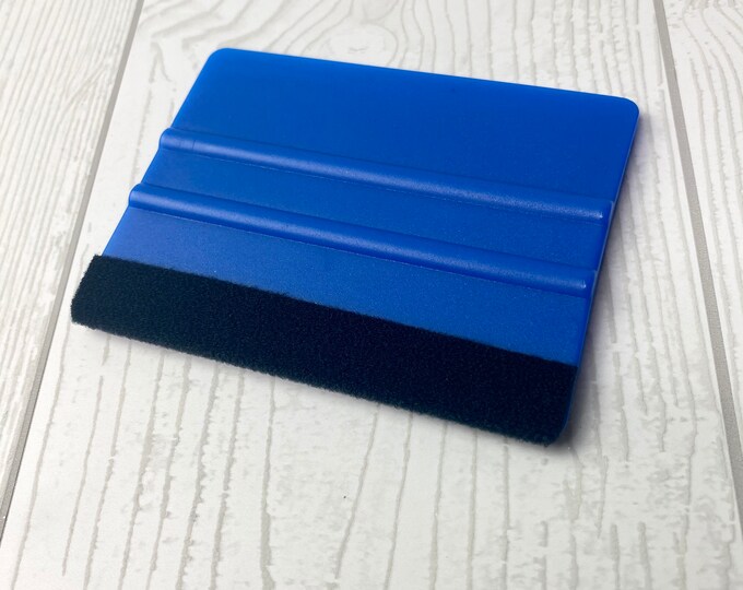 Felt Tip Vinyl Squeegee - Application Tool for Decals- Craft Supplies Graphics - FREE SHIPPING