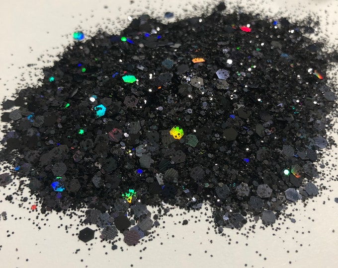 Night Fall Custom Glitter Mix - 1 oz, 2 oz, 4 oz