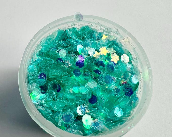 JUNE CLEARANCE - Iceberg Glitter Mix - Available in 1 oz