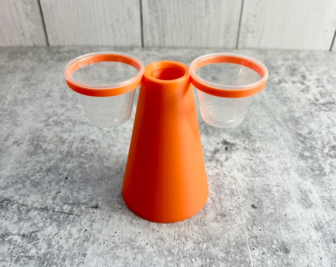 Mixing Cup Holder - 1 oz (30ml) - 2 Count - ORANGE