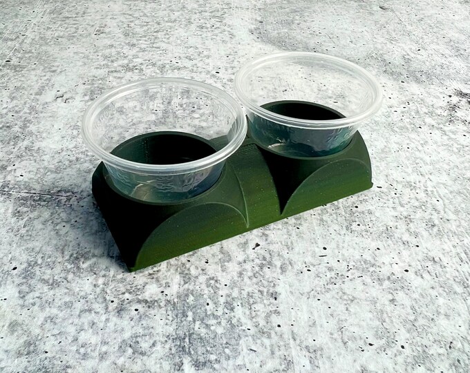 Mixing Cup Holder - 1 oz (30ml) - 2 Count - Green