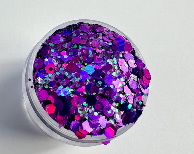 JUNE CLEARANCE - Iris Glitter - Available in 2 oz
