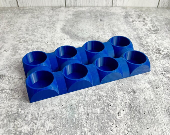 Mixing Cup Holder - 1 oz (30ml) - 8 Count - Blue