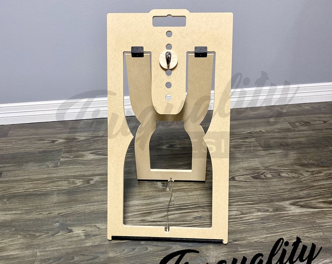 Wreath Making Easel - Adjustable and Collapsible - Compact - Easy Setup / Storage