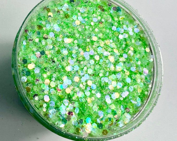 JUNE CLEARANCE - Apple Glitter Mix - Available in 2 oz