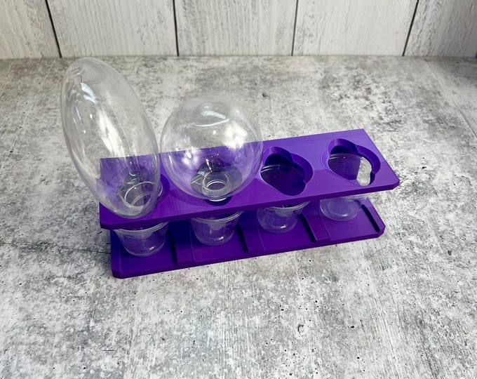 Ornament Cradle Drip Station - Christmas - Purple