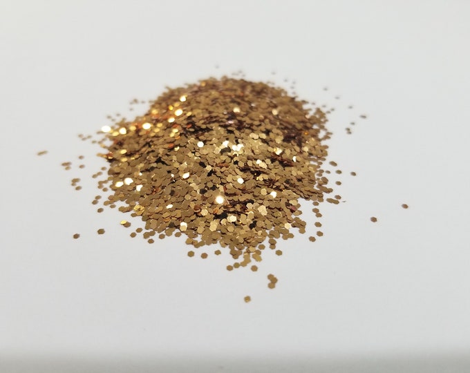 Copper Gold Glitter Mix - Available in 1/2 and 2 oz